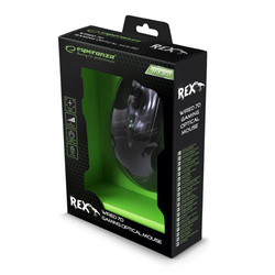 Myszka przewodowa dla graczy 7D optyczna USB MX301 REX 