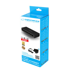 ESPERANZA SWITCH 8-PORTOWY 10/100M DRACO