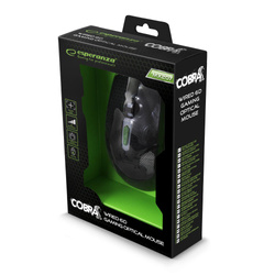Myszka przewodowa dla graczy 6D optyczna USB COBRA 