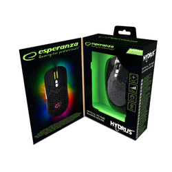 MYSZ PRZEWODOWA GAMING LED RGB 7D OPTYCZNA USB HYDRUS