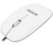 MYSZ PRZEWOD. 3D LACERTA BIAŁA USB