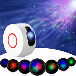Lampka nocna projektor gwiazd planetarium rzutnik laserowy 3d led kosmos