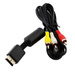 Kabel AV 3x CHINCH do konsoli PS2 PS3 PSX