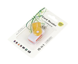 Uniwersalny czytnik kart pamięci ALL IN ONE USB SD microSD