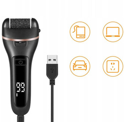 ELEKTRYCZNY PILNIK FREZARKA DO STÓP PIĘT TARKA LCD + NASADKI AKCESORIA