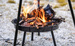 Grill ogrodowy trójnóg nad ognisko + palenisko wiszący