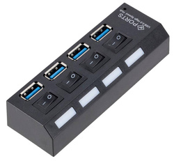 HUB USB 3.0 rozdzielacz 4 porty 