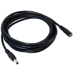 PRZEDŁUŻACZ 5m DC 2,1/ 5,5 mm KABEL ZASILAJĄCY DO KAMER IP PRZEWÓD DC 12V
