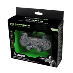 Gamepad z wibracją do PC PS2 PS3 EG106 USB CORSAIR