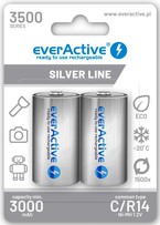 Akumulatorki everActive 2x R14/C Ni-MH 3500 mAh