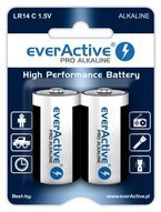 Baterie alkaliczne C / LR14 everActive Pro 2 sztuki (blister)