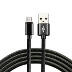 Kabel przewód pleciony USB - micro USB everActive CBB-1MB 100cm