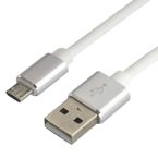 Kabel przewód silikonowy USB - micro USB everActive CBS-1MW 100cm
