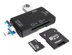 MULTI CZYTNIK KART PAMIĘCI SD MICRO USB USB-C 5W1