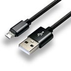 kabel micro USB 0,3m everActive CBB-0.3MB 2.4A (B)