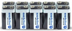 Bateria alkaliczna 6LR61 9V (R9*) everActive Pro - 10 sztuk