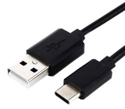 KABEL USB TYP-C 1M CZARNY