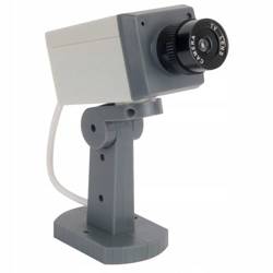Kamera ścienna atrapa kamery przemysłowej LED monitoring