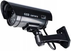 Kamera ścienna atrapa monitoring kamery LED