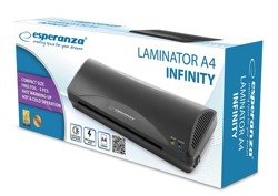 Laminator Infinity zgrzewarka A4 firmy Esperanza 
