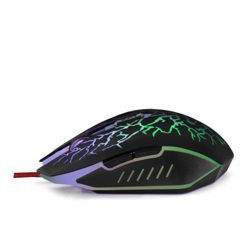 Myszka przewodowa dla graczy 6D optyczna USB MX211 LIGHTNING 
