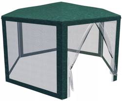 Pawilon namiot ogrodowy moskitiera + 6 ścianek 