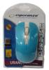 Bezprzewodowa mysz optyczna URANUS 2.4GHz 1600DPI niebieska