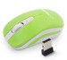 Bezprzewodowa mysz optyczna URANUS 2.4GHz 1600DPI zielona
