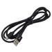 Kabel przewód pleciony USB - micro USB  2M czarny
