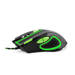 Myszka przewodowa dla graczy 7D optyczna USB MX401 HAWK zielona